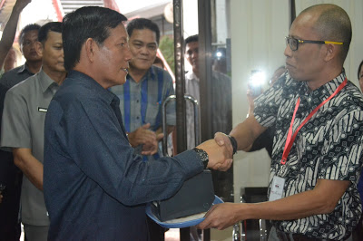 Lumentut Terima Mesin Nomor Antrian Dari SIPS Projet, Cida KPK